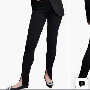 Mango split front detail Women’s leggings